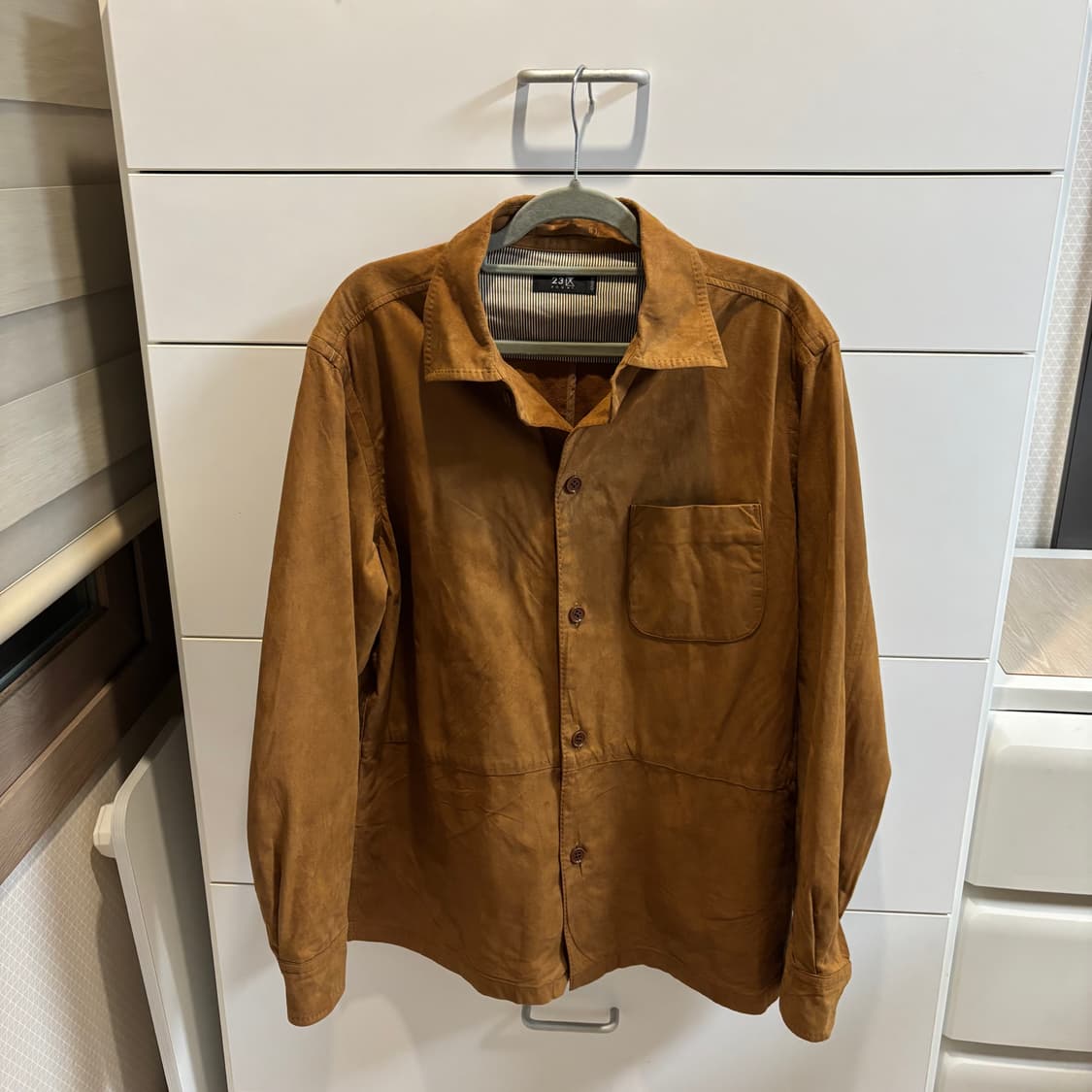 23区 HOMME 스웨이드 셔츠 자켓 상품이미지2
