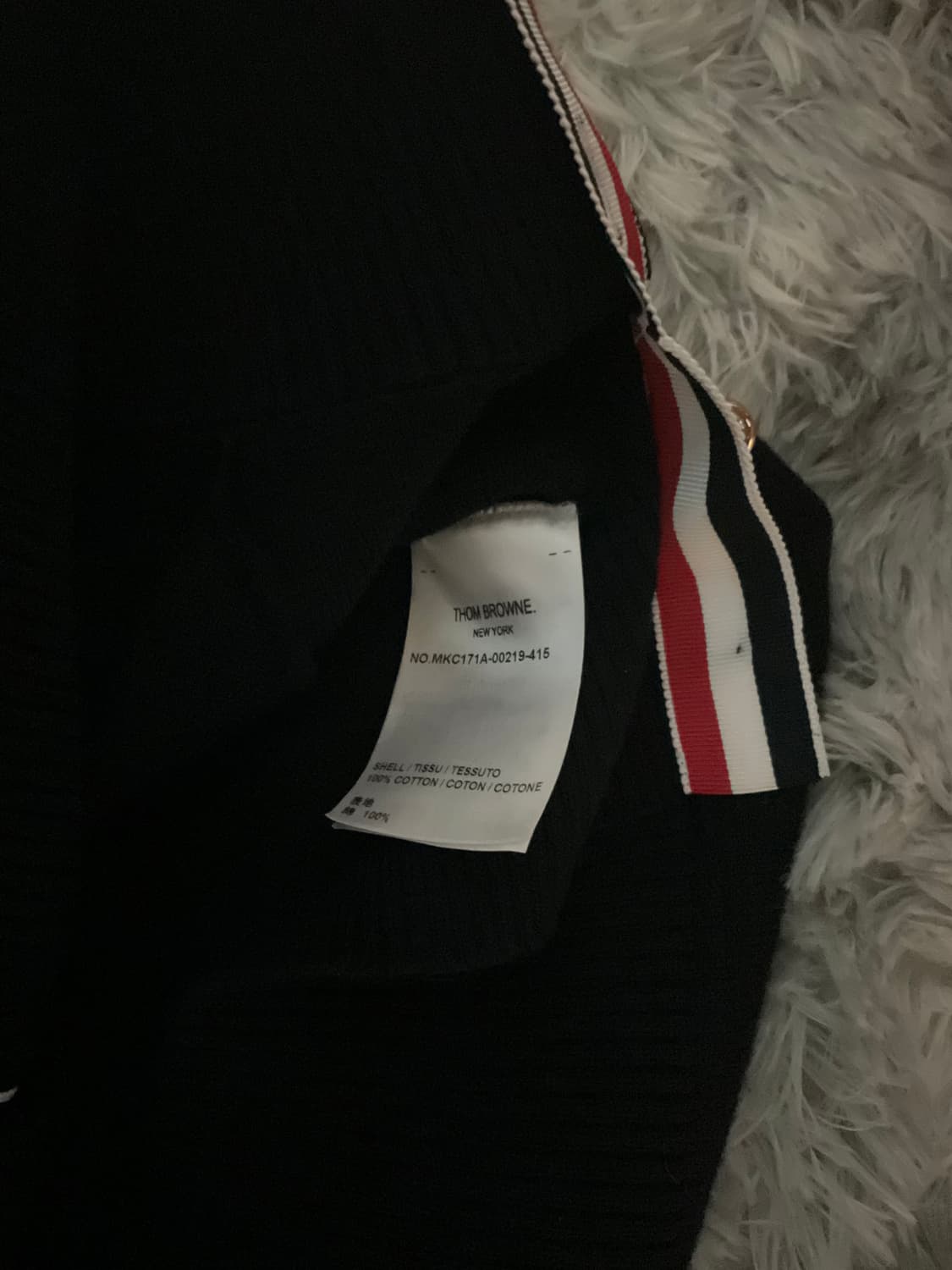 [새상품급/3] 톰브라운 밀라노스티치 금장 가디건 상품이미지4