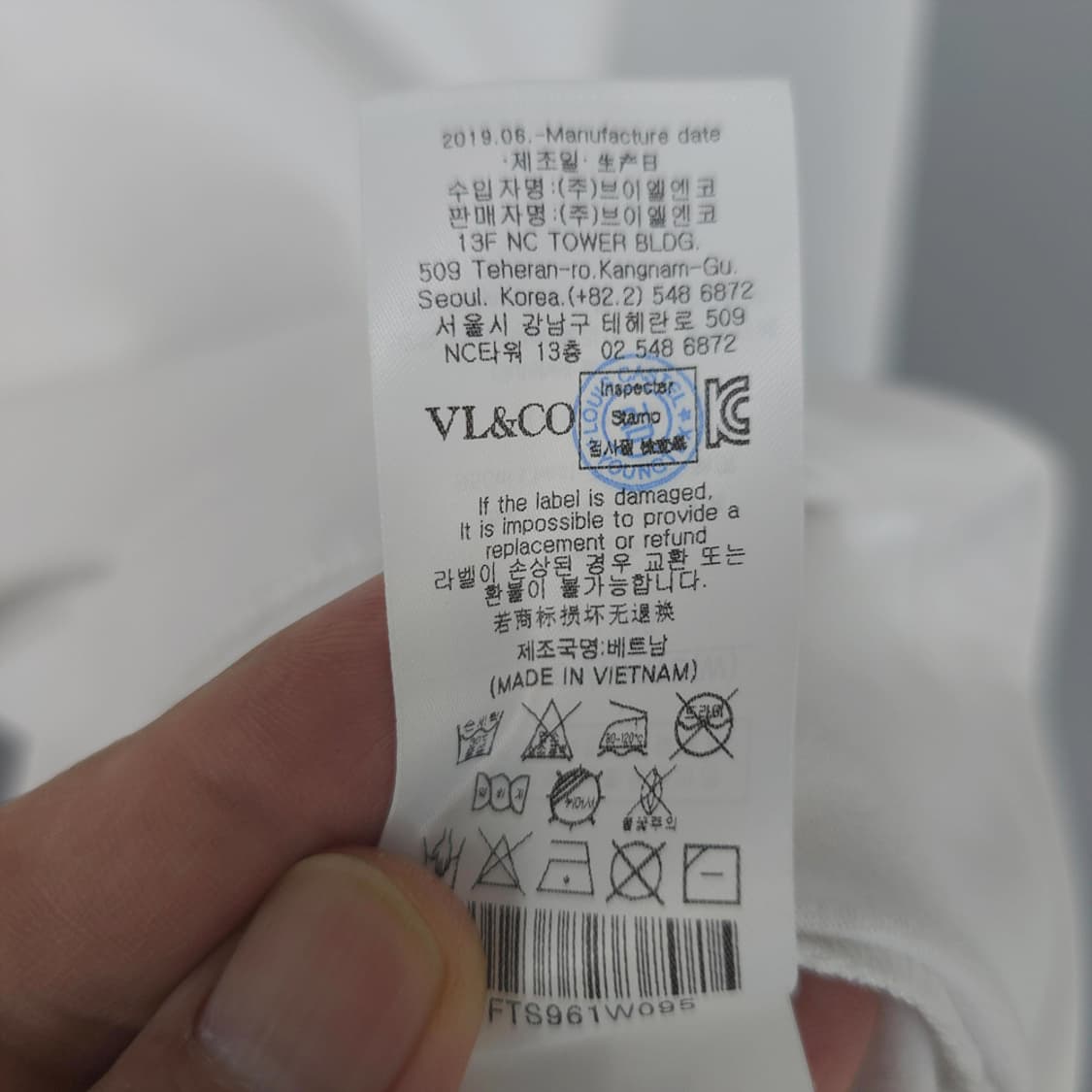 새제품 여성 루이까스텔 LOUIS CASTEL 긴팔 폴로티 95 상품이미지8