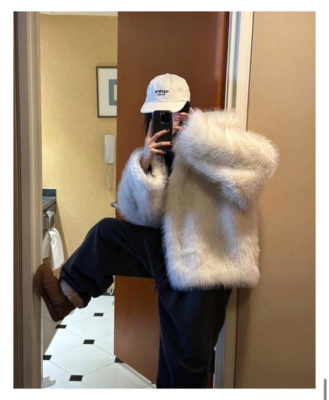 Reetkeem 릿킴 퍼코트 상품이미지3