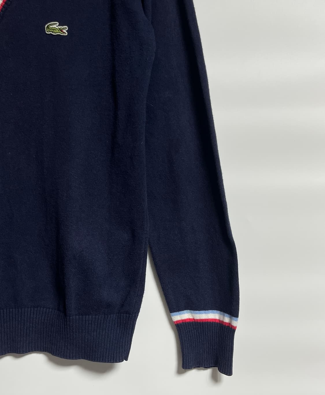 공용 라코스테 라이브 브이넥 니트 가디건 100 상품이미지2