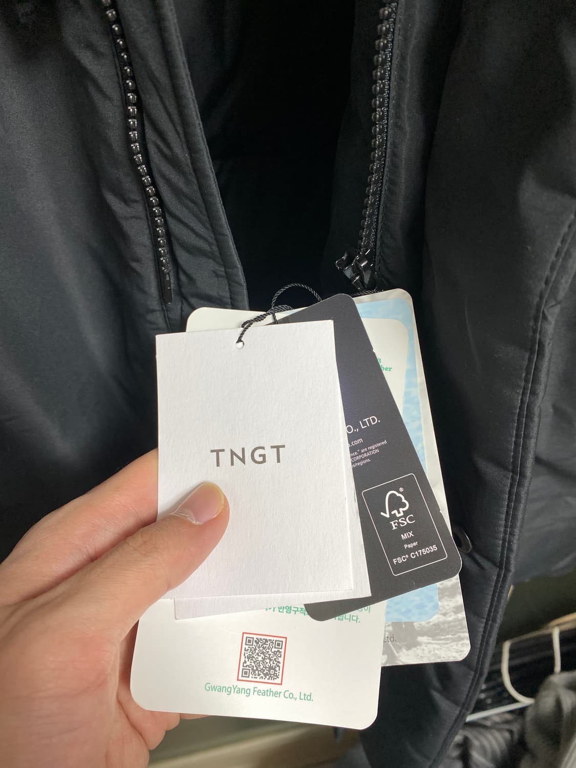 TNGT 더플롱패딩 구스다운 점퍼 상품이미지5