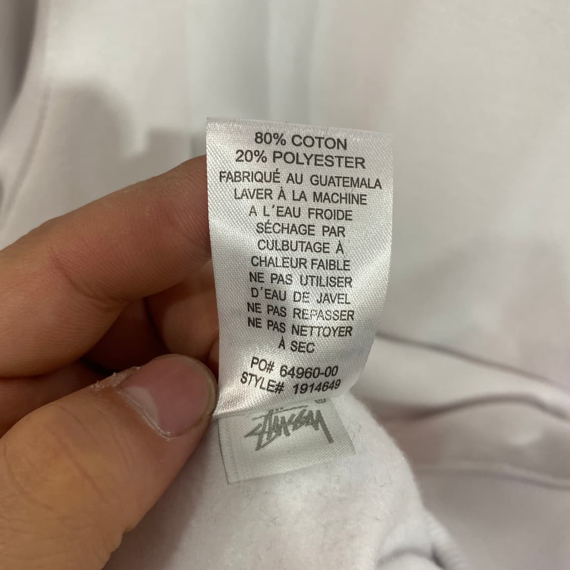 스투시 빅로고 맨투맨 상품이미지7