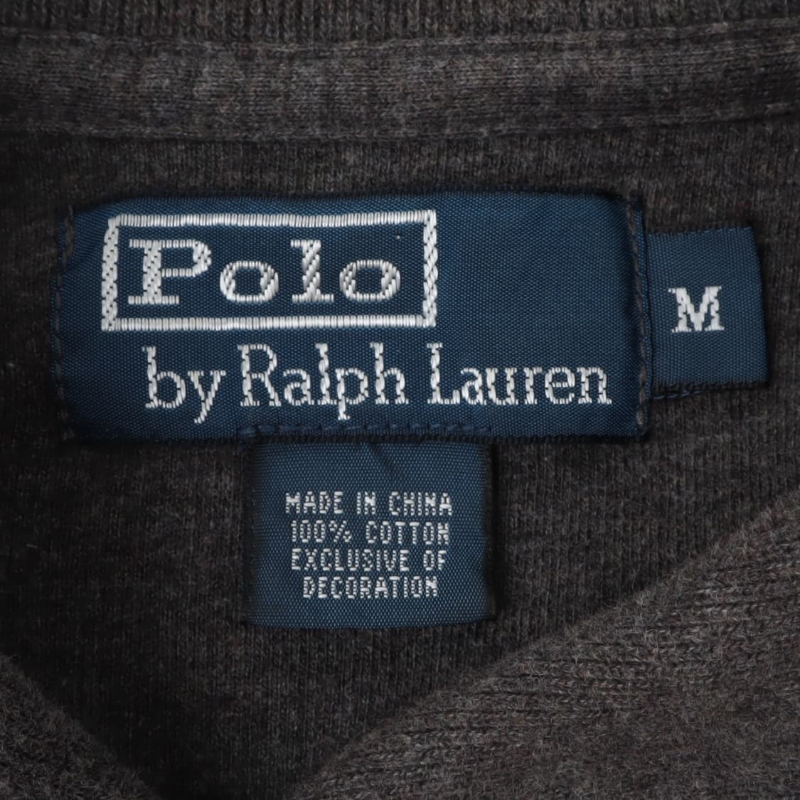 폴로 랄프로렌 챠콜그레이 숄카라 니트 스웻셔츠 상품이미지8