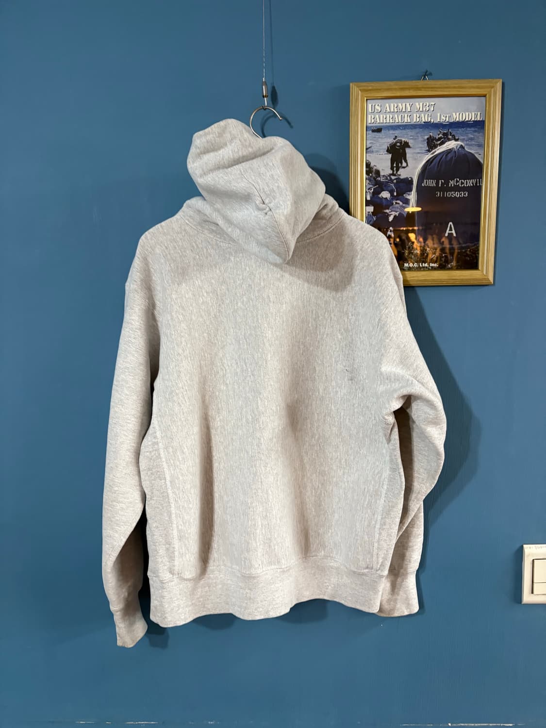 80-90's cotton exchange weave Sweat Hood 상품이미지9