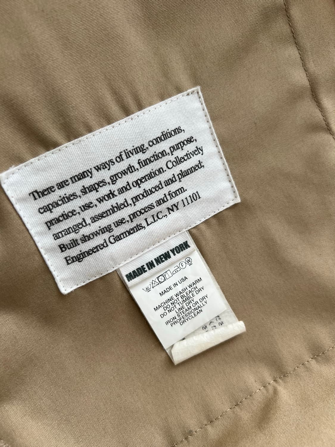 엔지니어드가먼츠 아틀란틱 파카 카키 상품이미지4