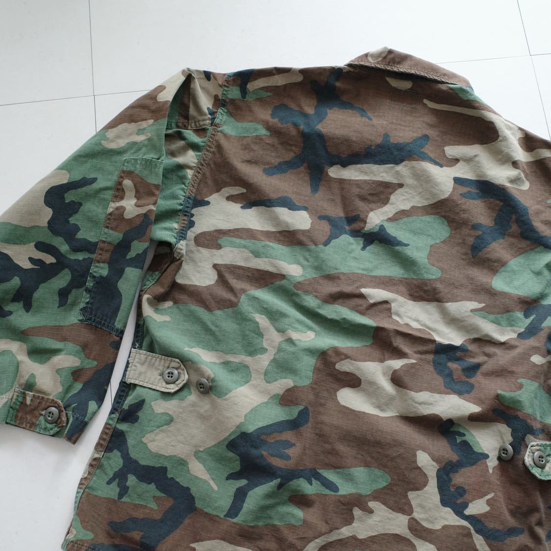 80s 미군 우드랜드 BDU 전투복 자켓 상의 (M-S) 상품이미지8