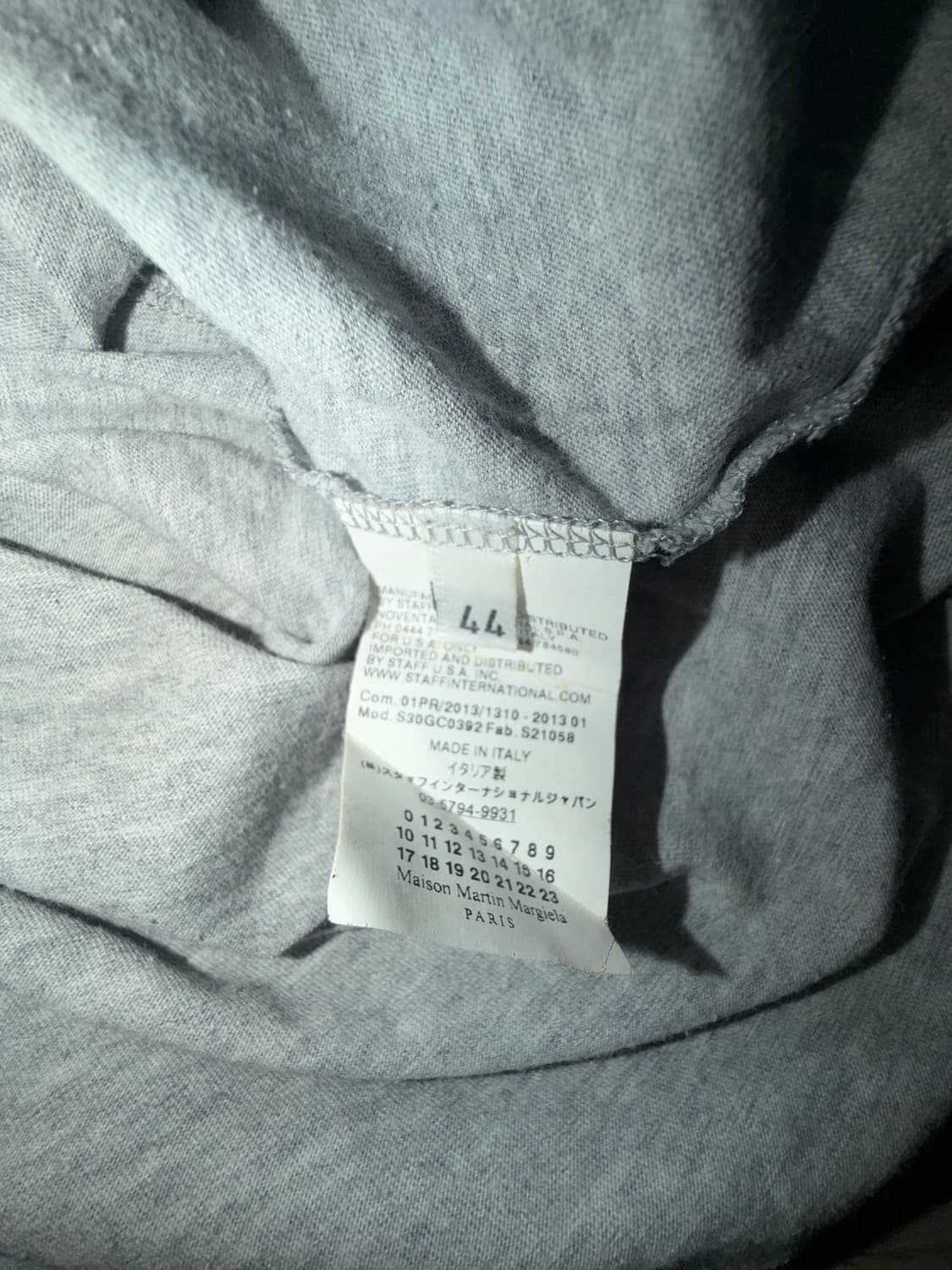 Maison Margiela 마틴 마르지엘라 퍼즐 그래픽 프린팅 반팔 티 상품이미지6