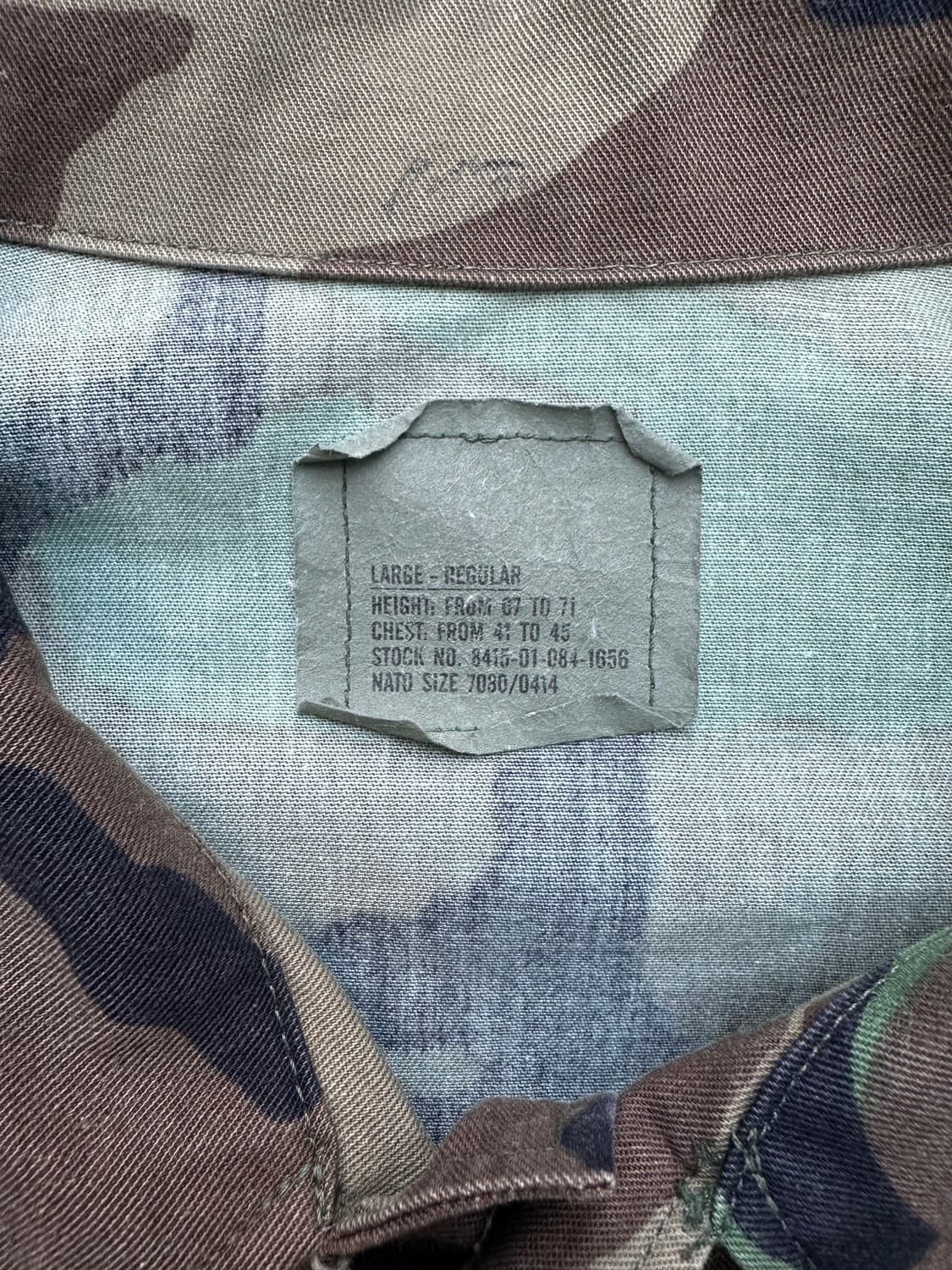 빈티지 90s 우드랜드 bdu 자켓  상품이미지3