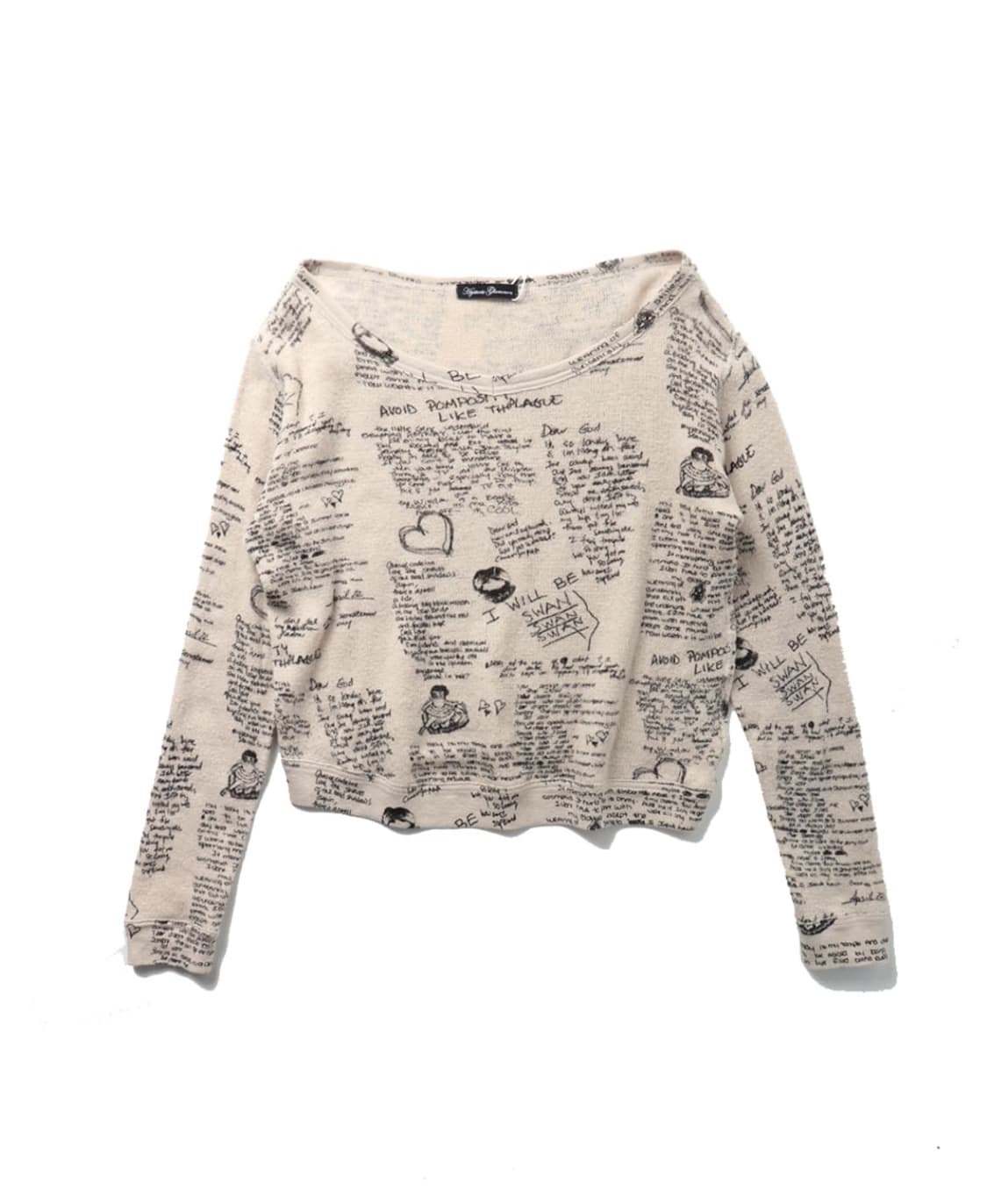 히스테릭 글래머 오프숄더 티 상품이미지1