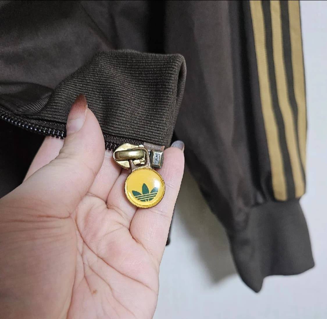 아디다스 올드스쿨 브라운 골드라인 져지 상품이미지6