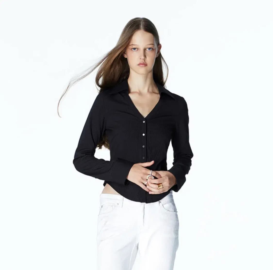 (새상품) 2000아카이브스 CANDICE CORSET SHIRT 상품이미지2