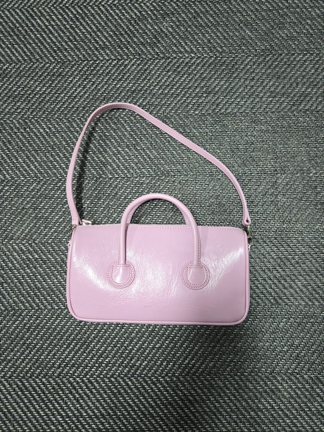 마지셔우드 지퍼 스몰 핑크 크링클 백 상품이미지2