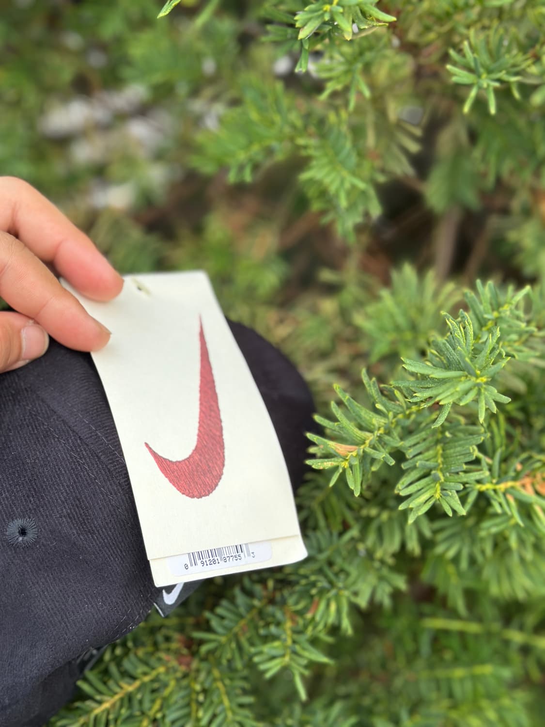 (새상품) 90s NIKE 블랙 빅스우시 모자 상품이미지5