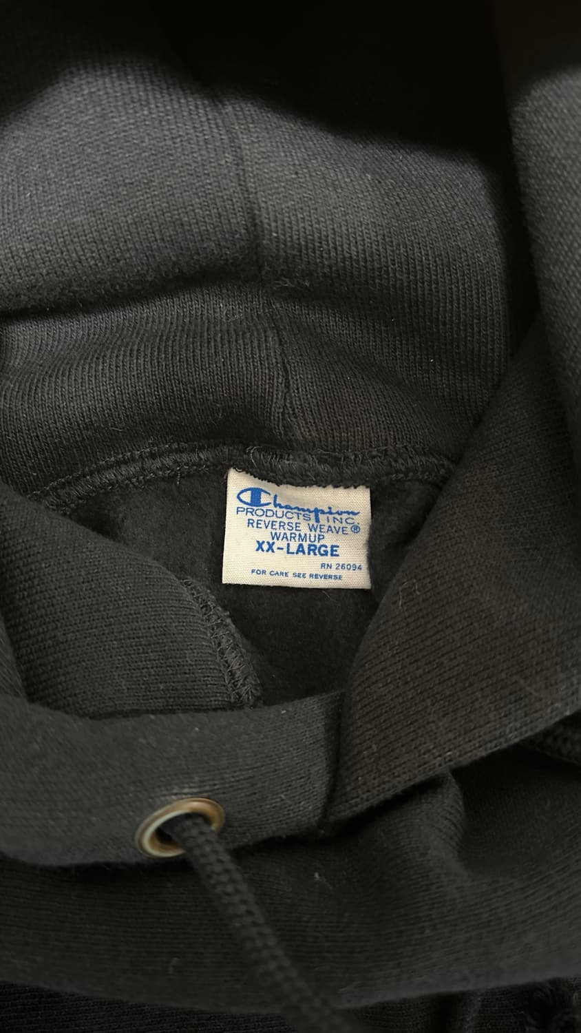 [XXL] 챔피온 블루택 리버스위브 블랙 (c3-y132) 상품이미지2