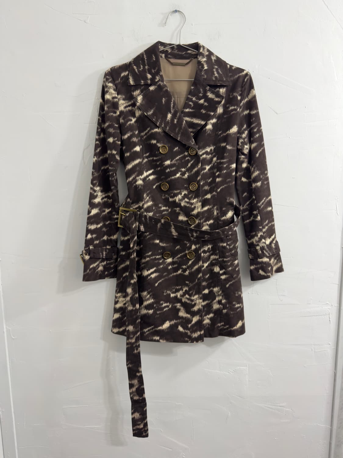 michael kors pattern belt jacket 상품이미지2