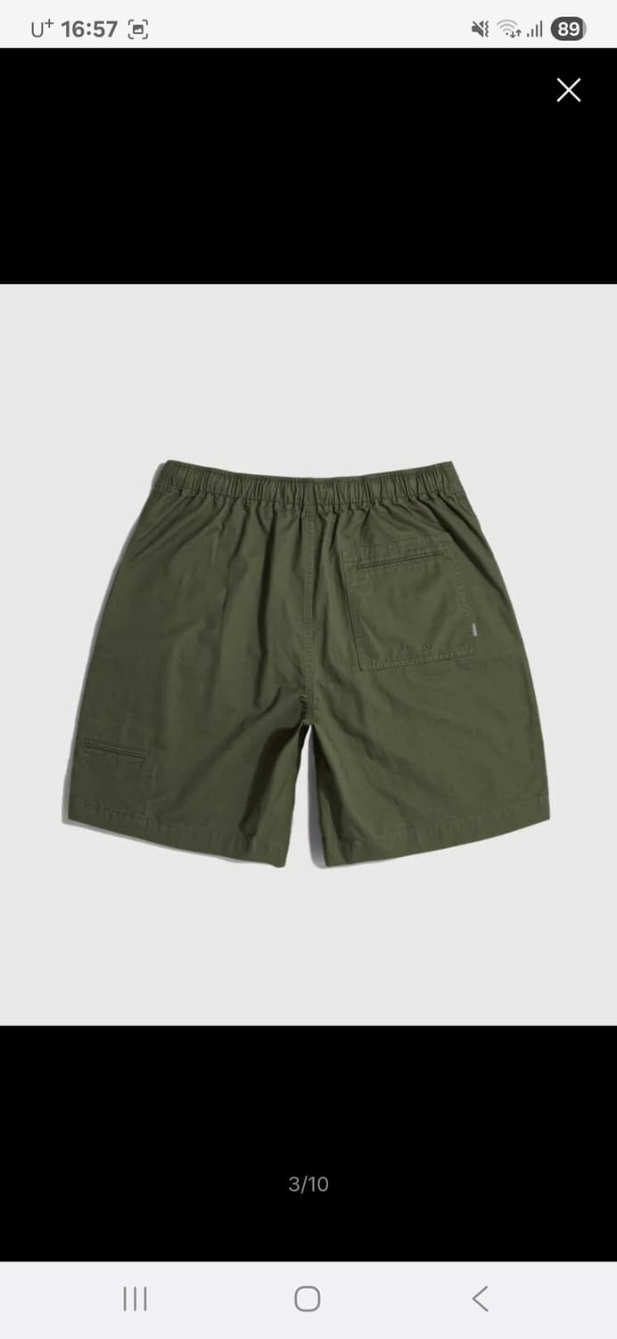 [새상품] 에스피오나지 Washed Cotton Surf Shorts 상품이미지3