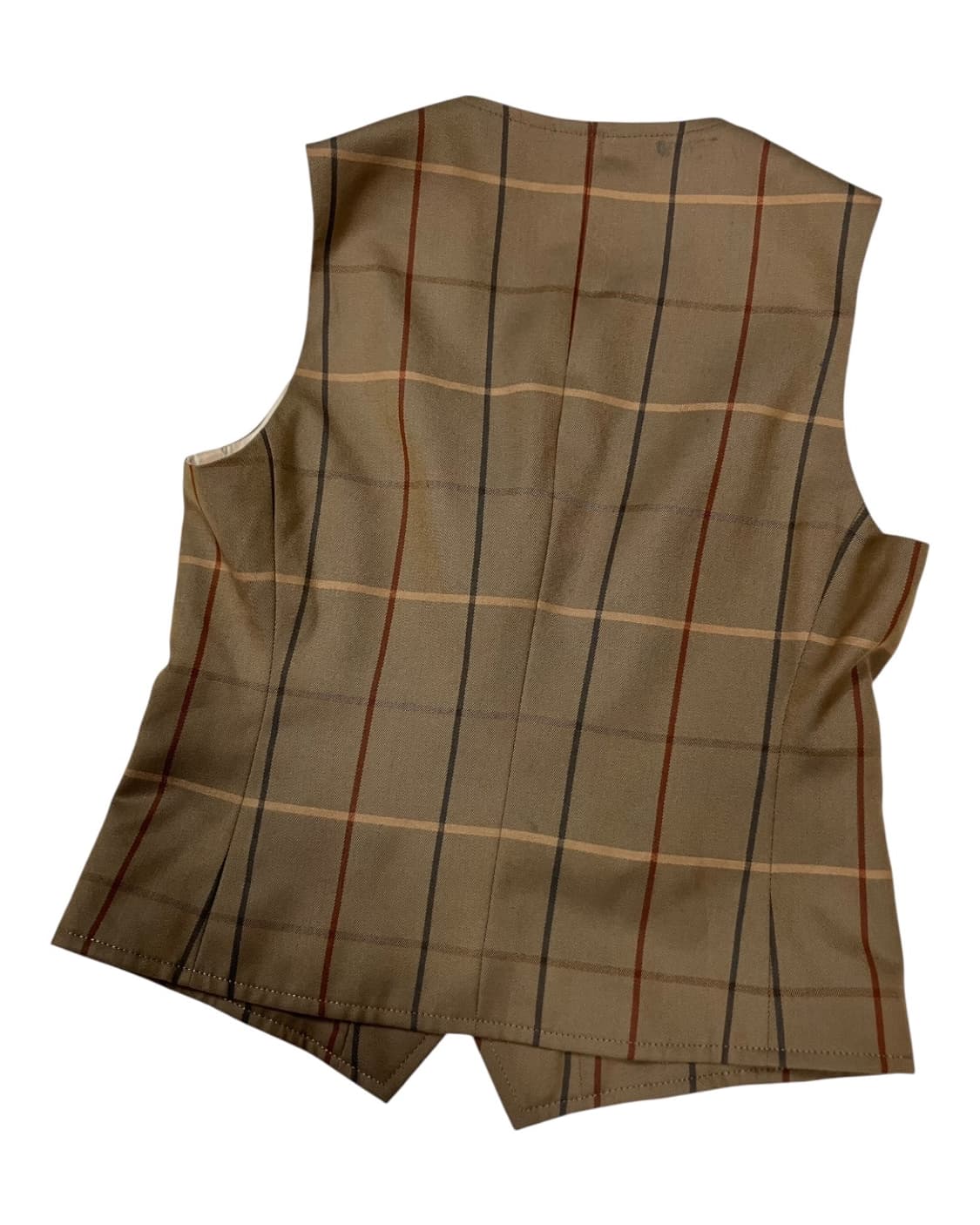 버버리 체크 베스트 플리츠 스커트 셋업 XS 상품이미지3