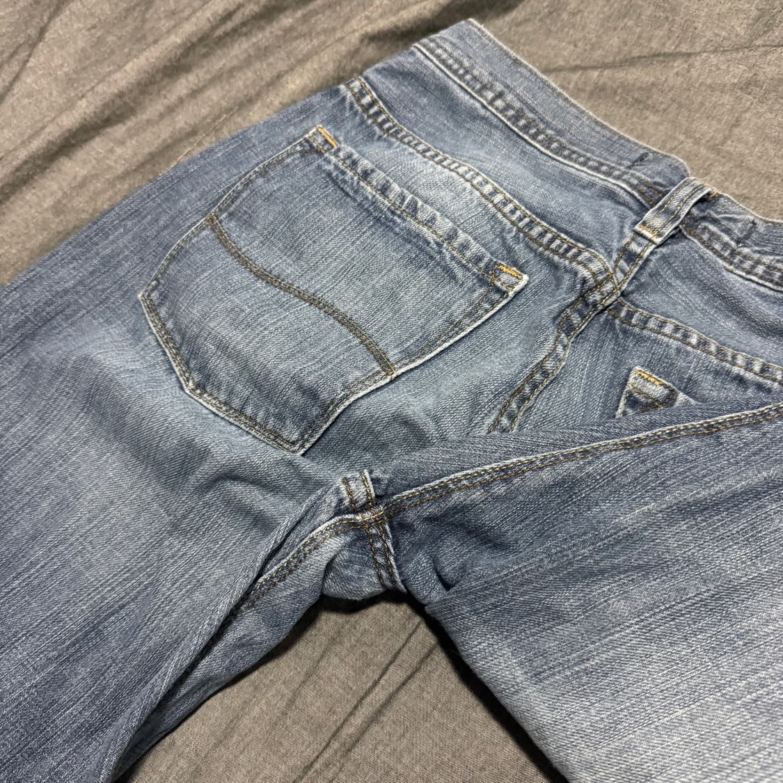 Relaxed Straight Fit Denim Pants 상품이미지7