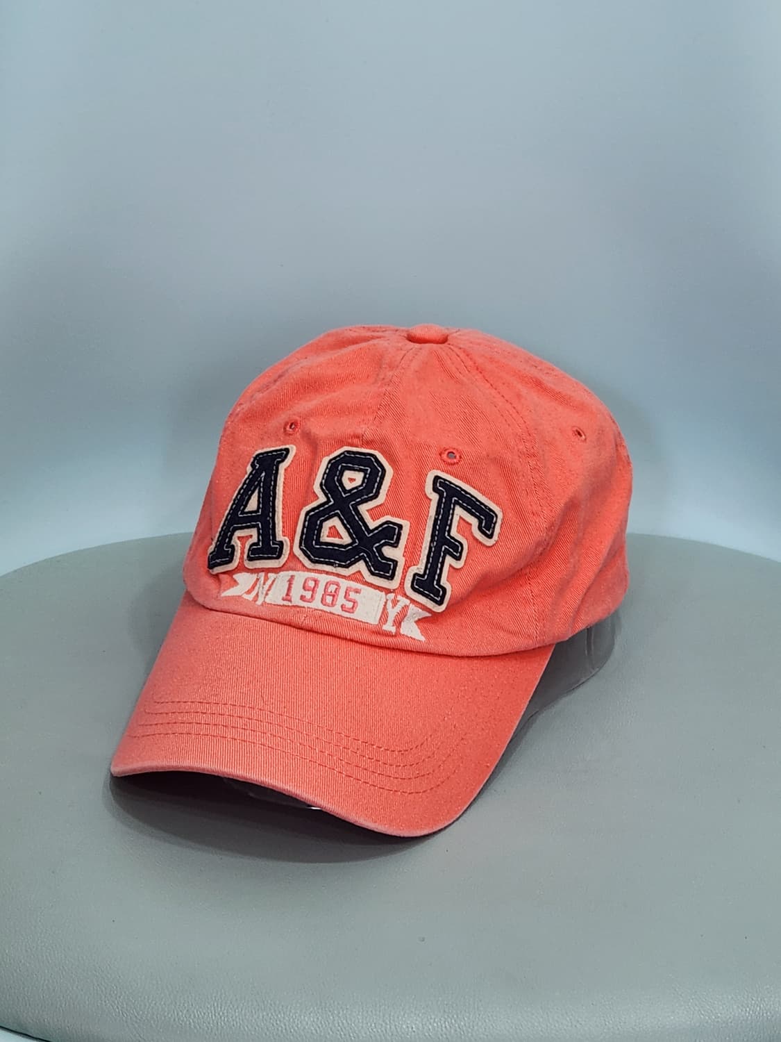 America &F 아메리카앤에프 핑크색 볼캡 모자 vintage 상품이미지1