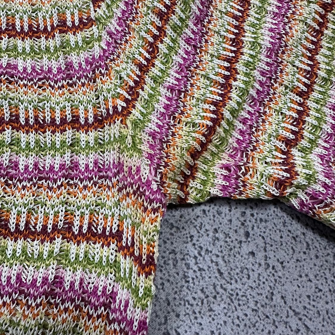 ✨ (바배) 미쏘니 니트 카라 반팔티  상품이미지7