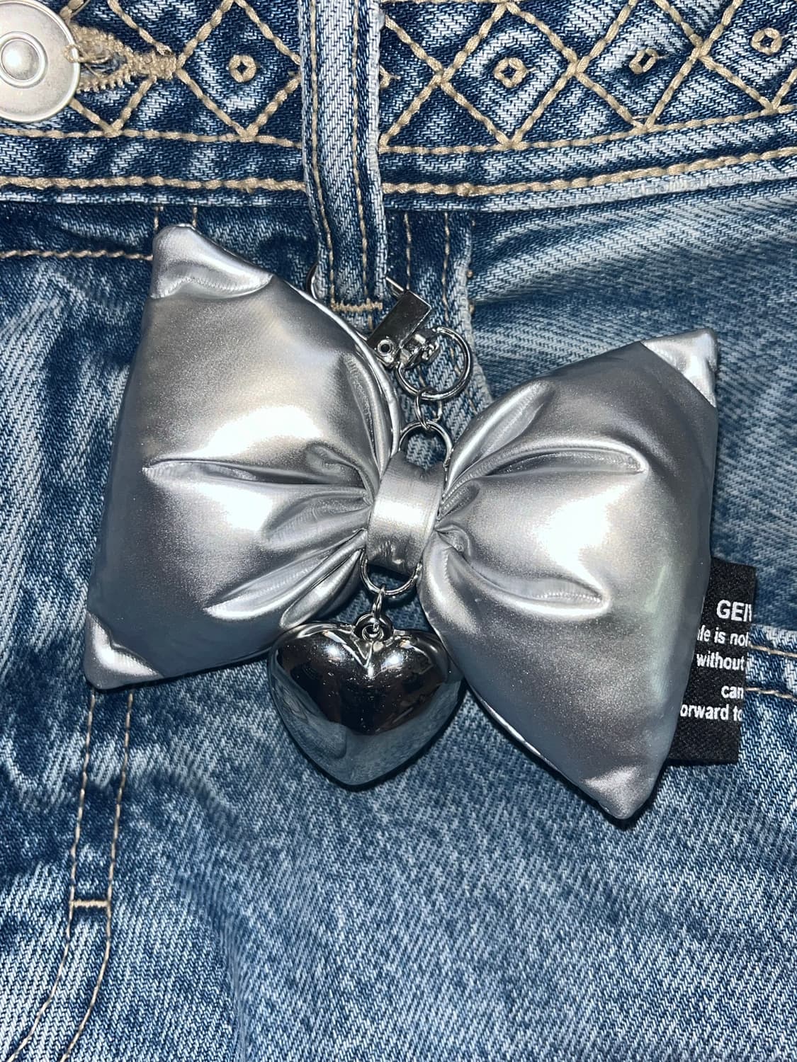 Slvlv 리본 키링 상품이미지1