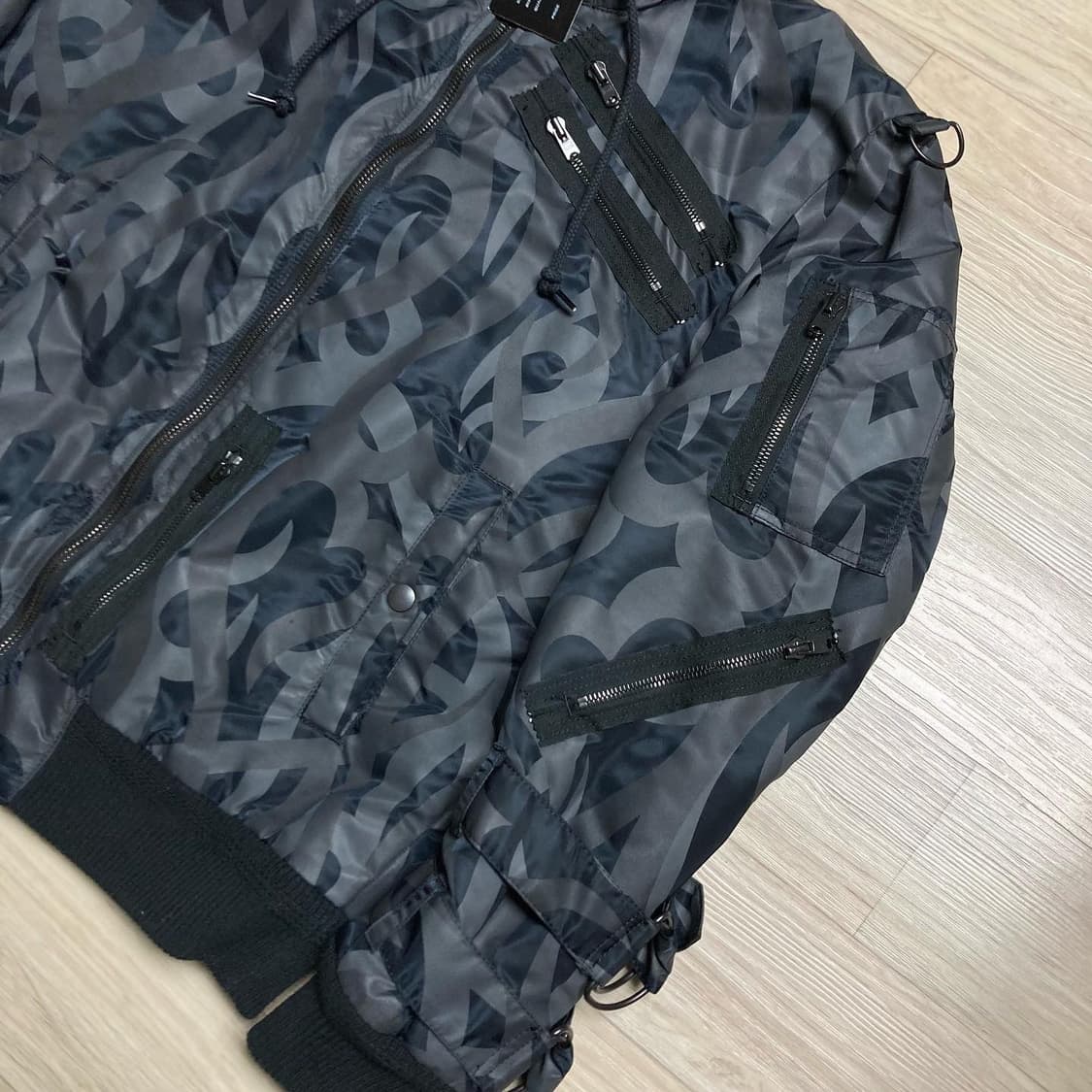 04AW 넘버나인 트라이벌 본디지 자켓 상품이미지10