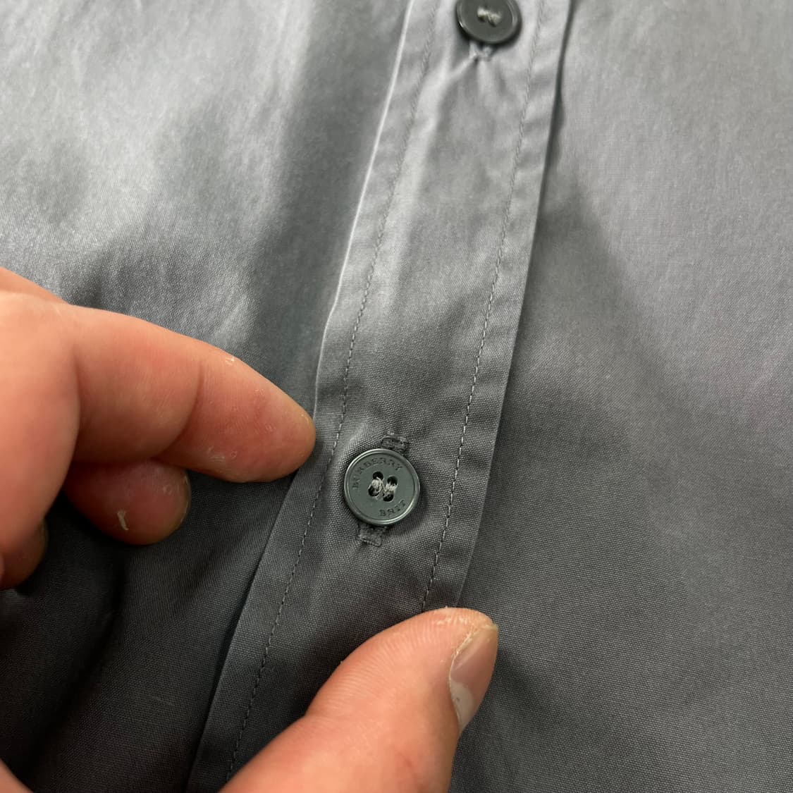 95 버버리 기마로고 코튼 셔츠 상품이미지5