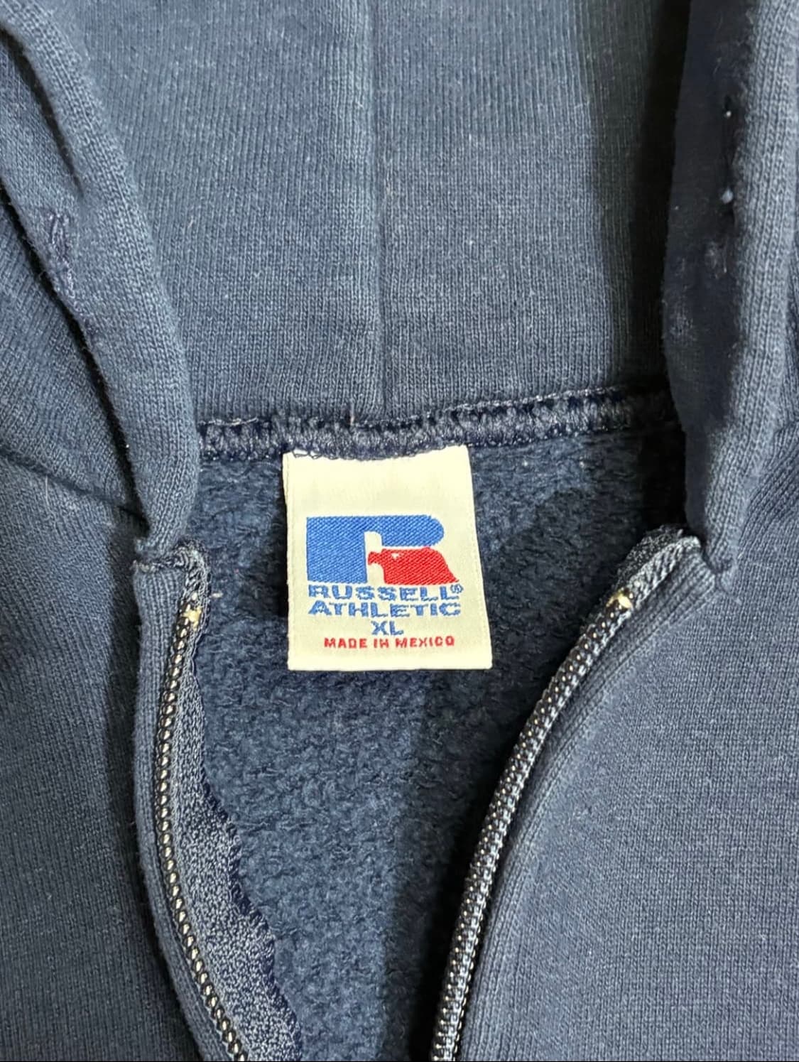 90s 빈티지 러셀 후드집업 상품이미지5