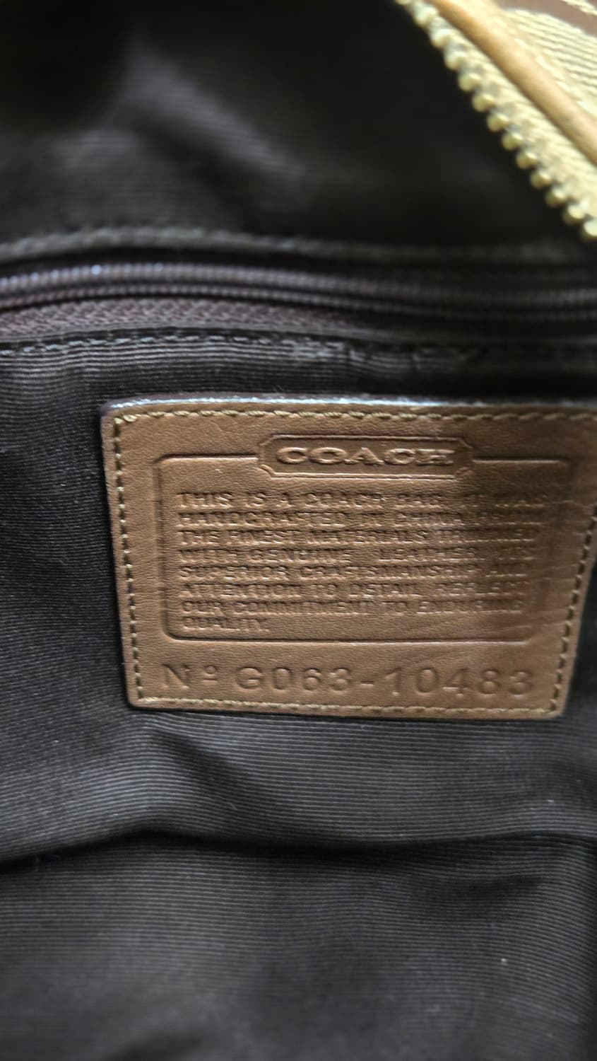 코치(Coach) 시그니처 라지 호보 숄더백 상품이미지5