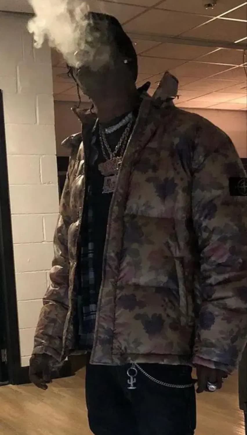 스톤아일랜드 슈프림 플로럴 패딩 상품이미지2