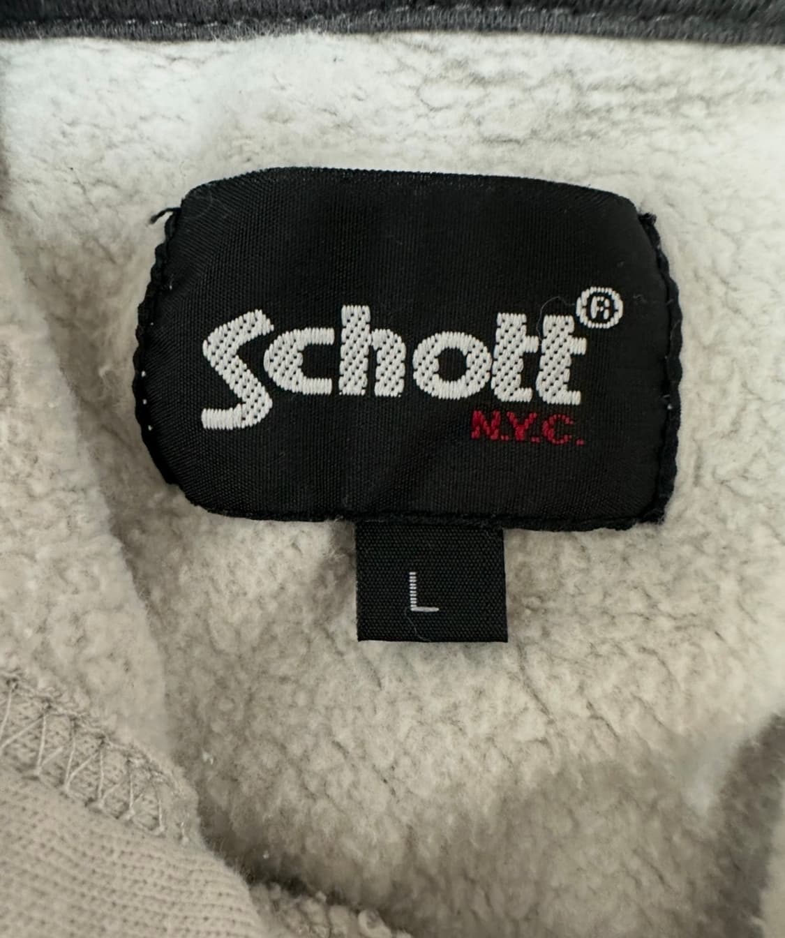 Schott 쇼트 후드티 상품이미지4