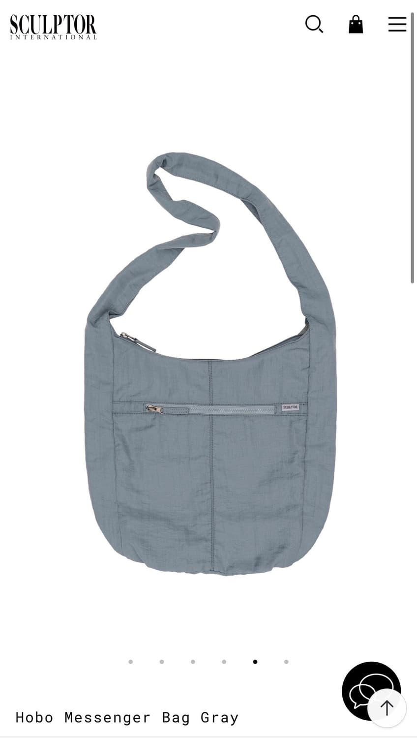 Sculptor  스컬프터 호보 메신저백 그레이 상품이미지1