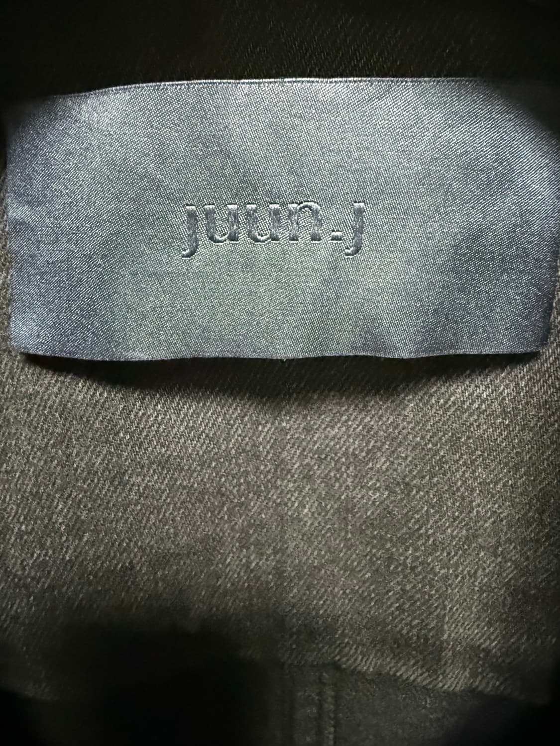 준지 레이어드 데님트러커 블랙 상품이미지4