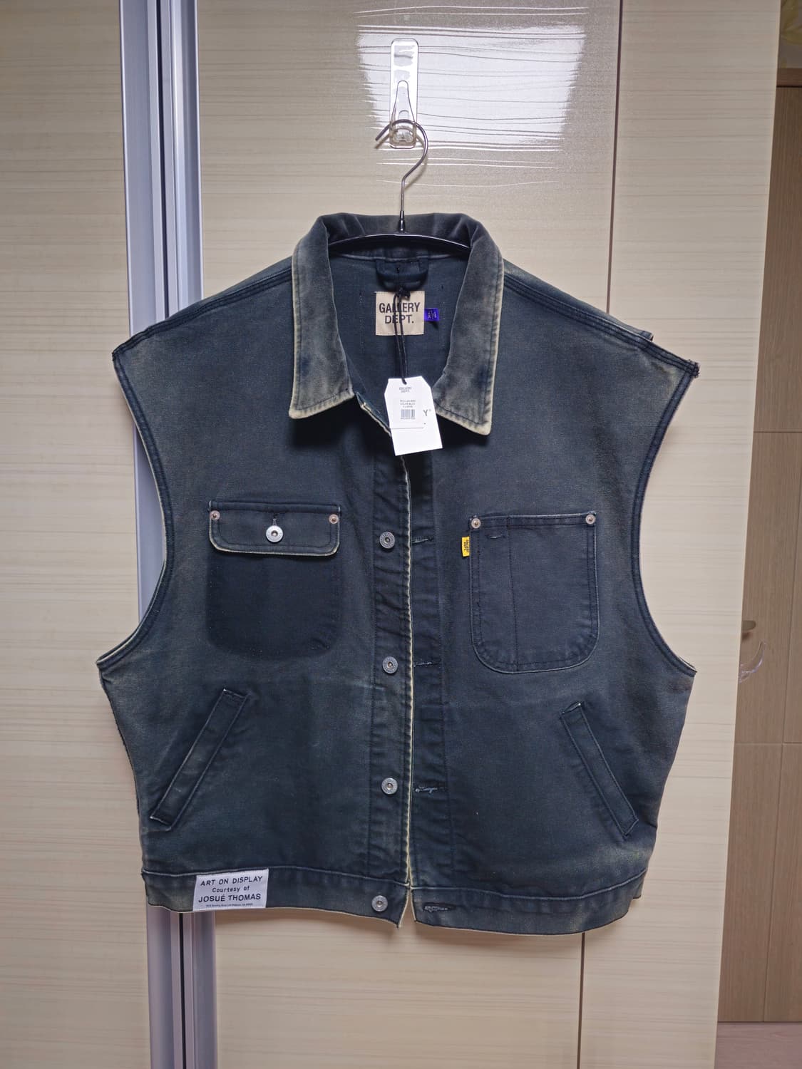 (새상품)갤러리 디파트먼트 데님 베스트 자켓 상품이미지1