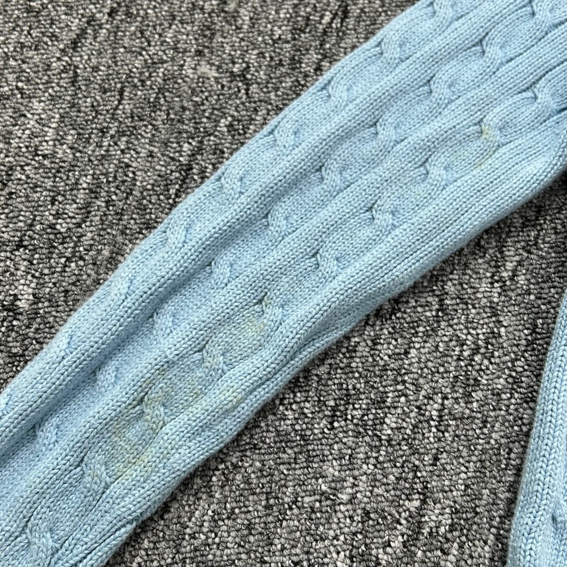 폴로 랄프로렌 스포츠 스카이블루 코튼 브이넥 니트 상품이미지6