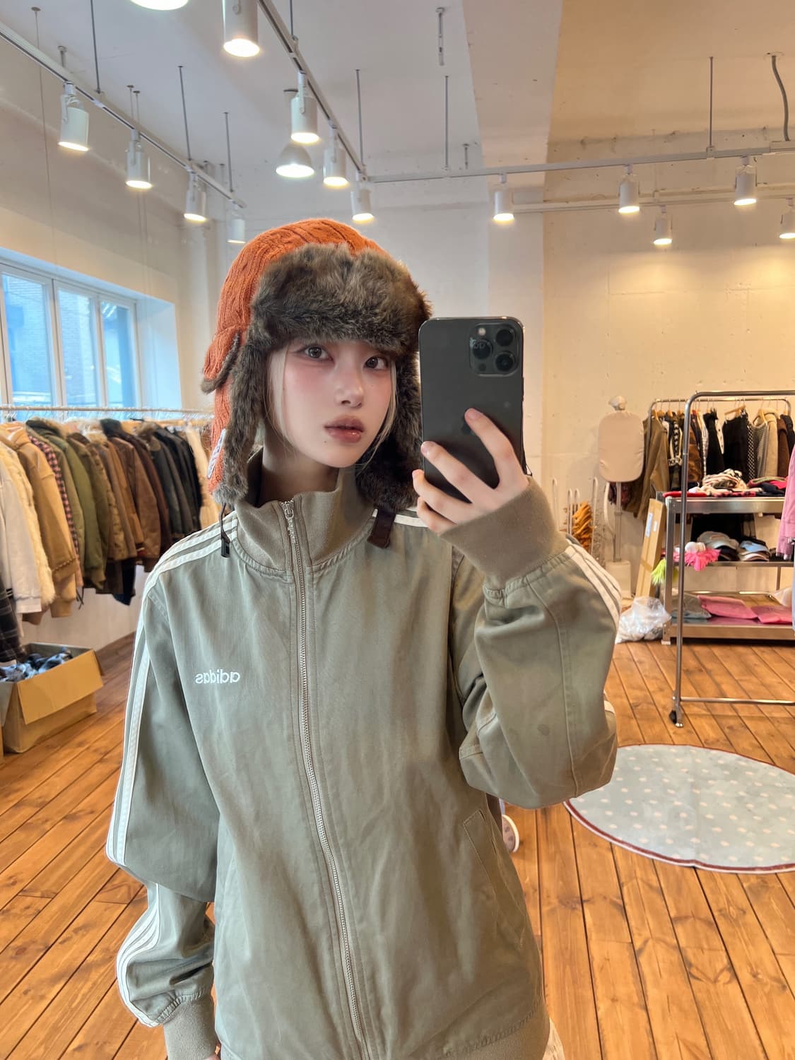 오렌지 트루퍼 햇 상품이미지1