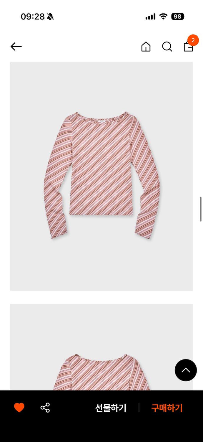 Nuka long sleeve_dry rose 상품이미지3