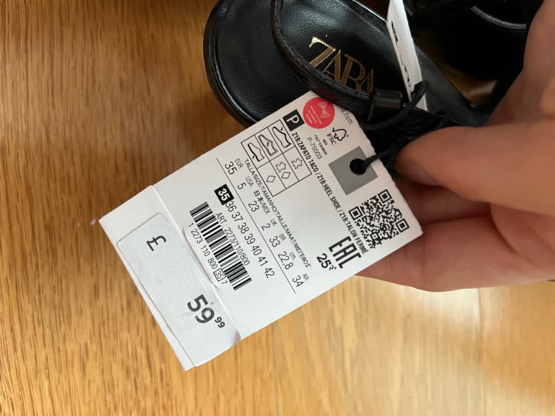 자라 버클 키튼힐 35 상품이미지3