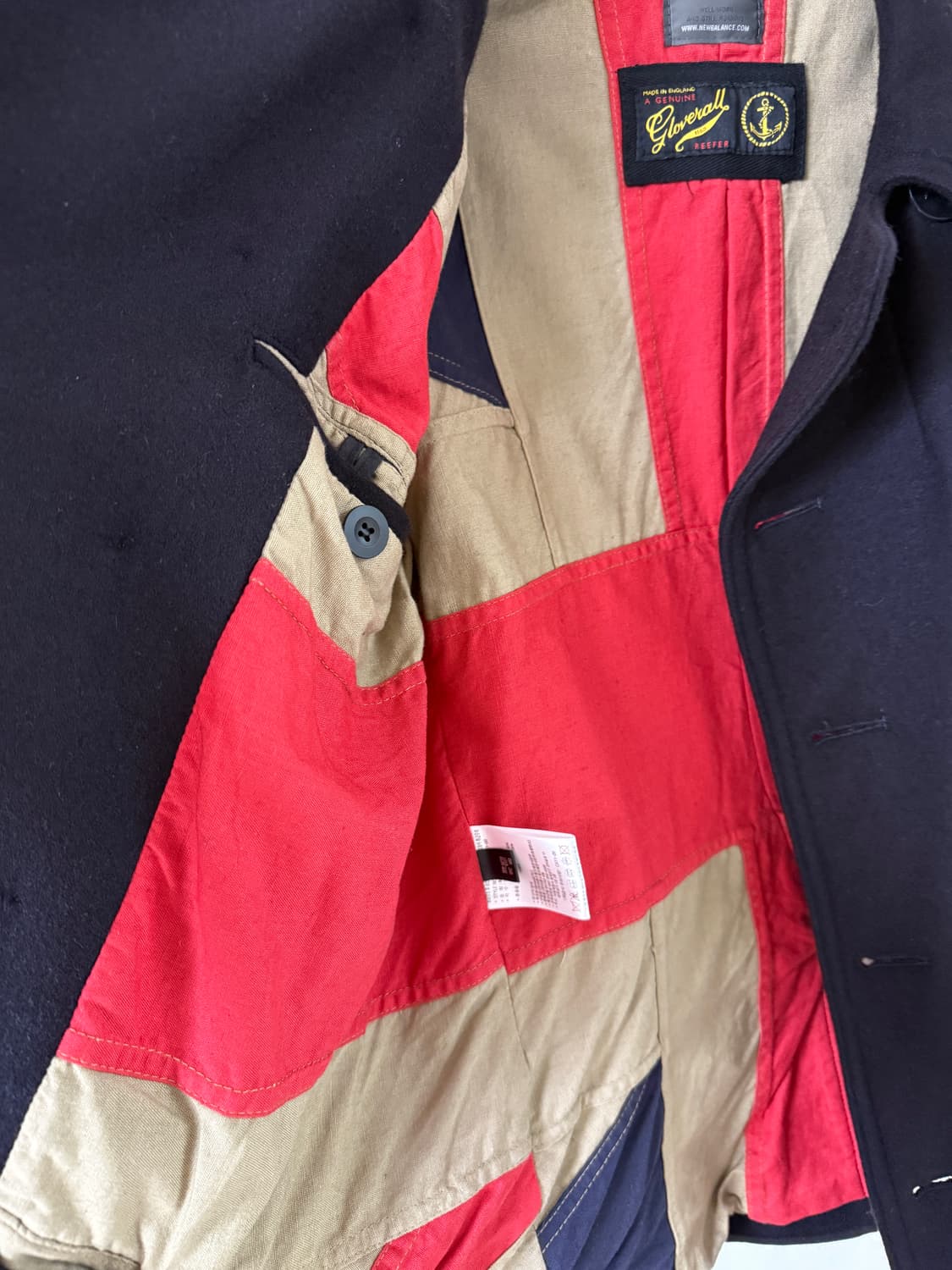 New balance X Gloverall pea coat 피 코트 상품이미지5