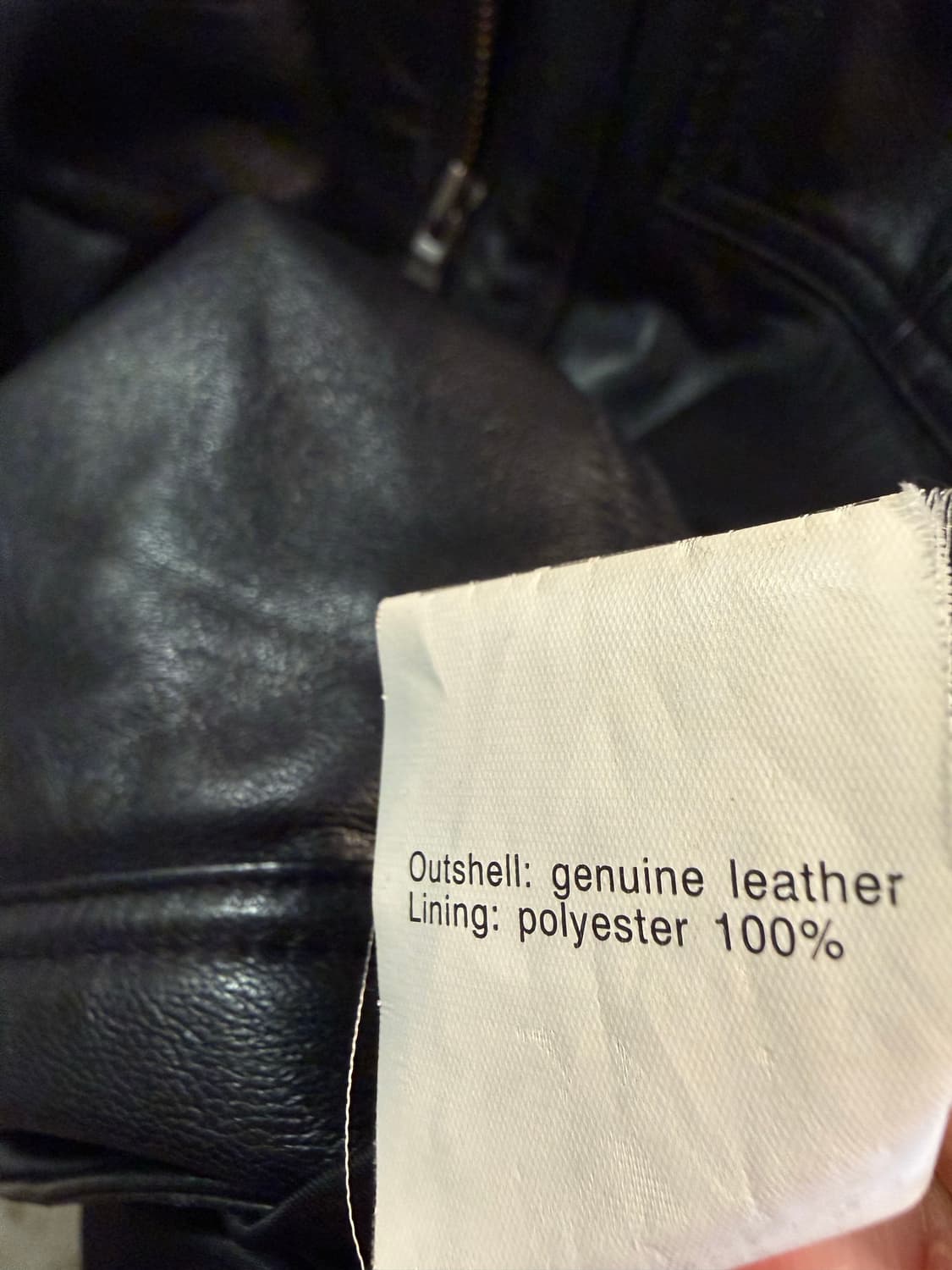 가바 GABBA 양가죽 싱글 라이더 자켓 블랙 100 상품이미지9