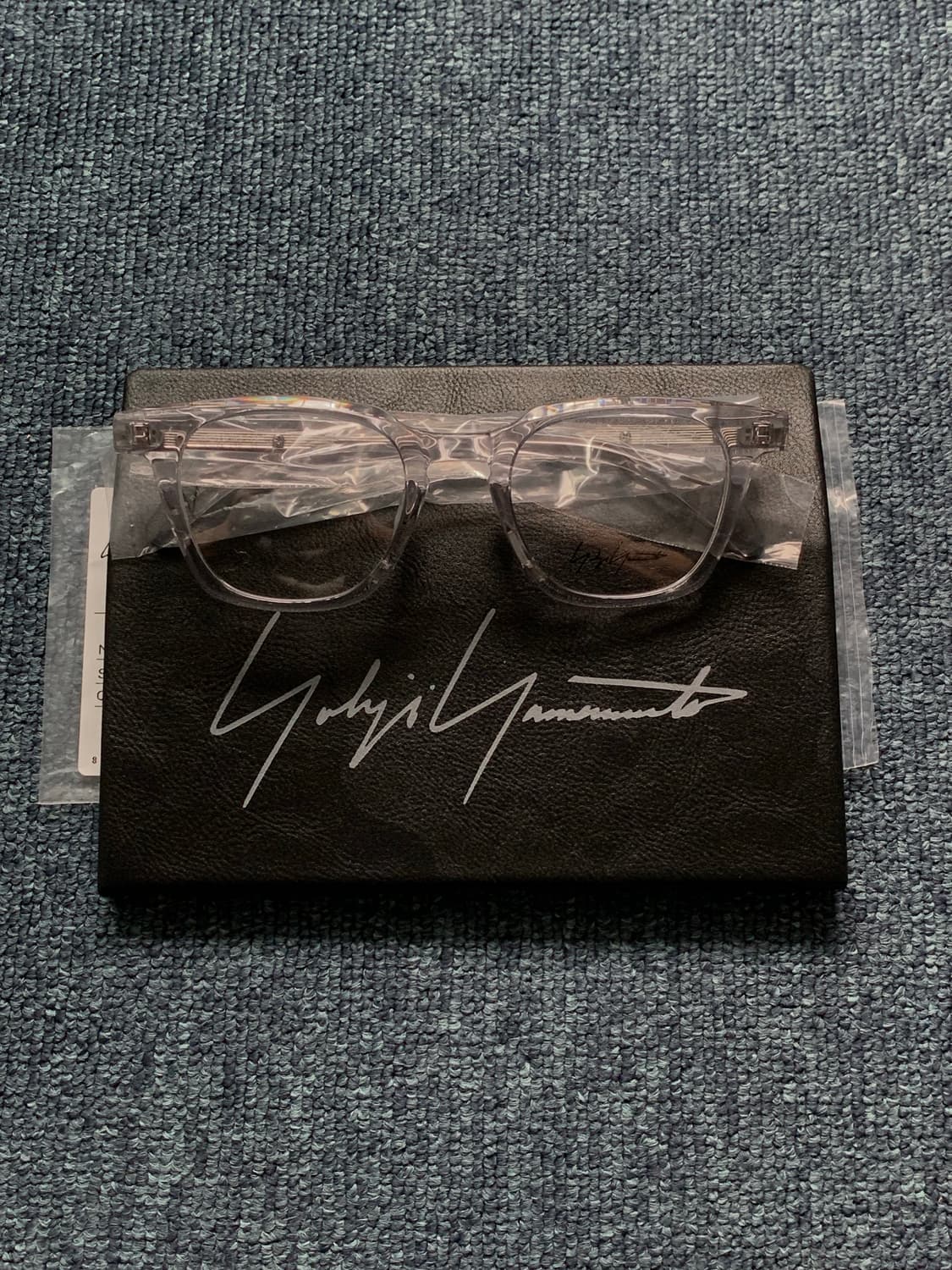 Yohji yamamoto 투명 프레임 안경 상품이미지1