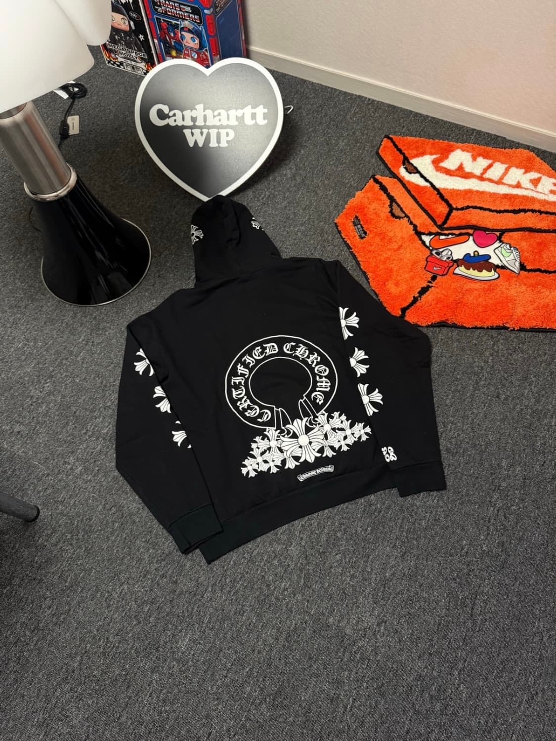 [XXL] 크롬하츠 X 드레이크 러버 보이 후드 마이애미 익스클루시브 상품이미지6