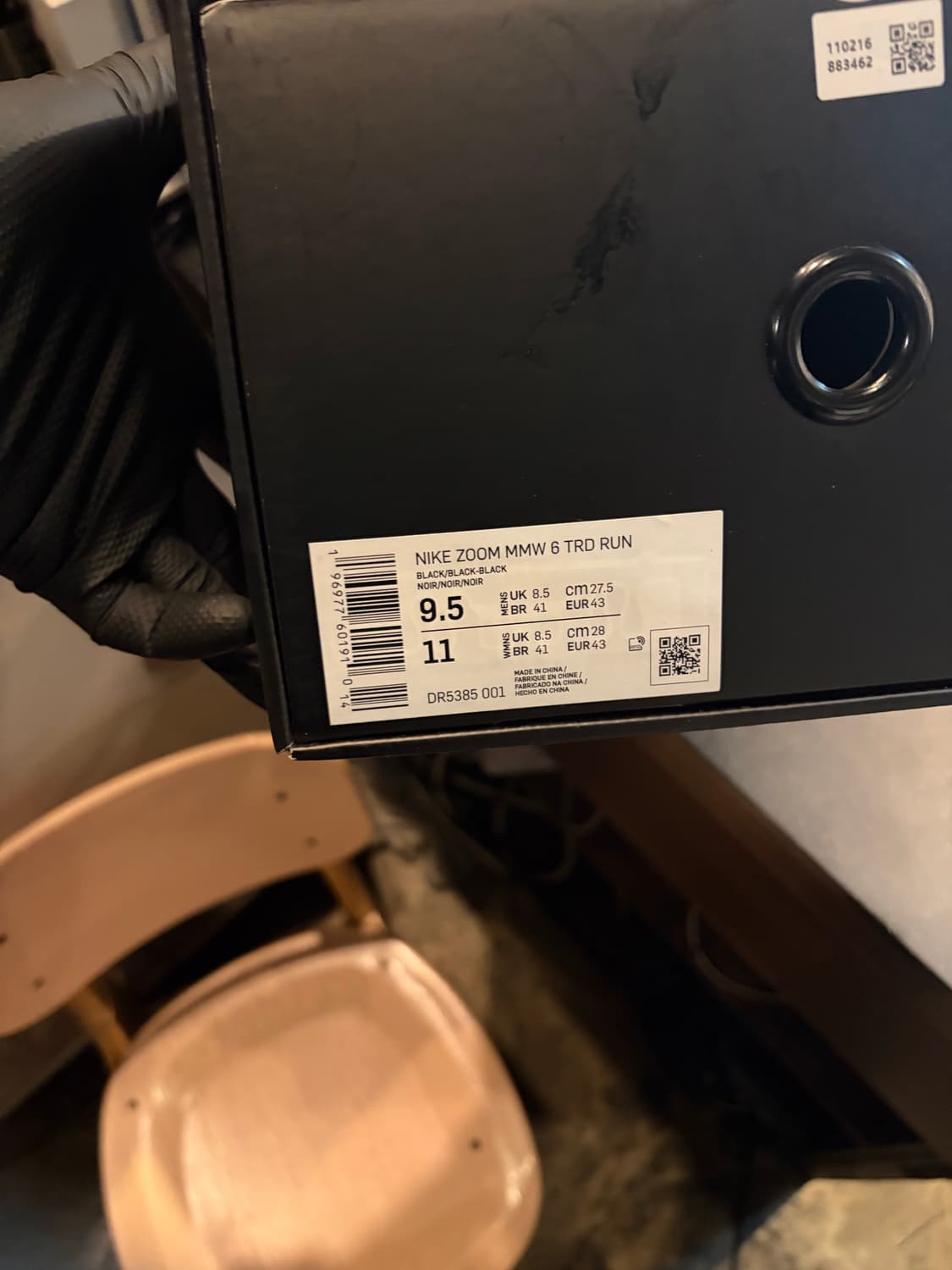 나이키 매튜 윌리암스  줌006 TRD 런 275 블랙 상품이미지10