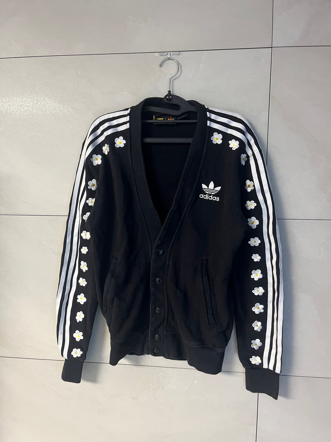 아디다스 플라워 자수 가디건 (95 size)  상품이미지3