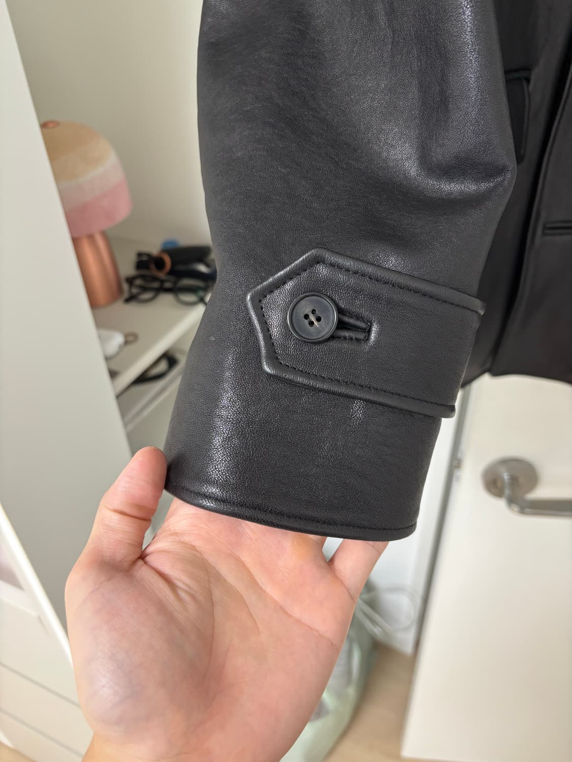 아트이프액츠 레더 카코트 상품이미지2