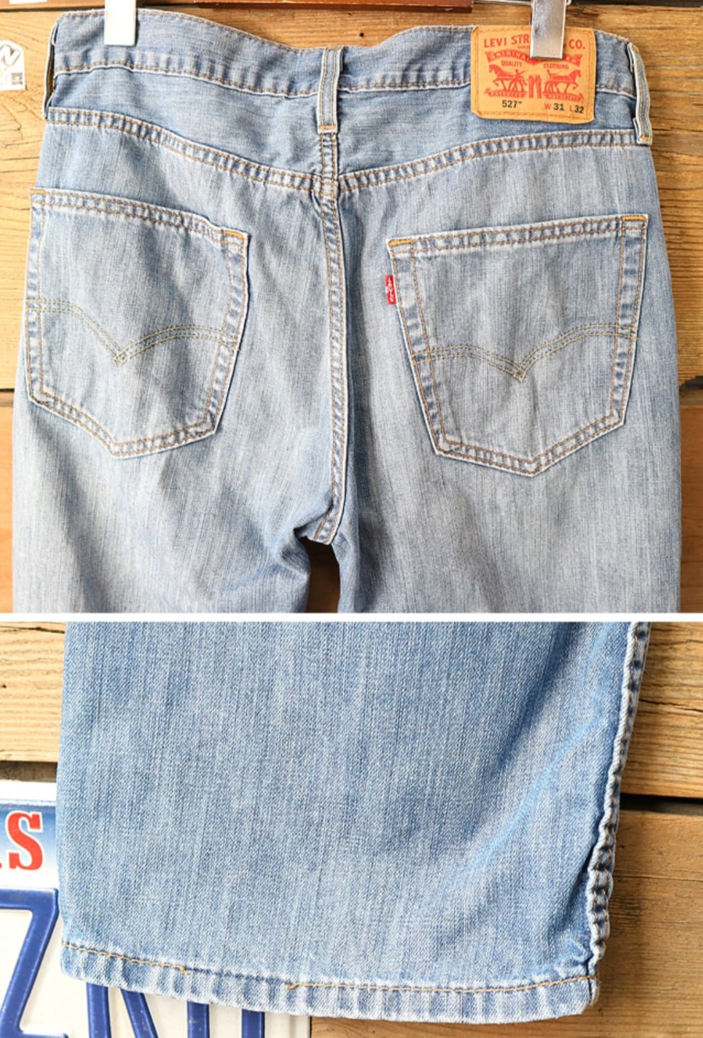 
LEVIS 리바이스 527 부츠컷 데님 30 세탁완료  상품이미지5