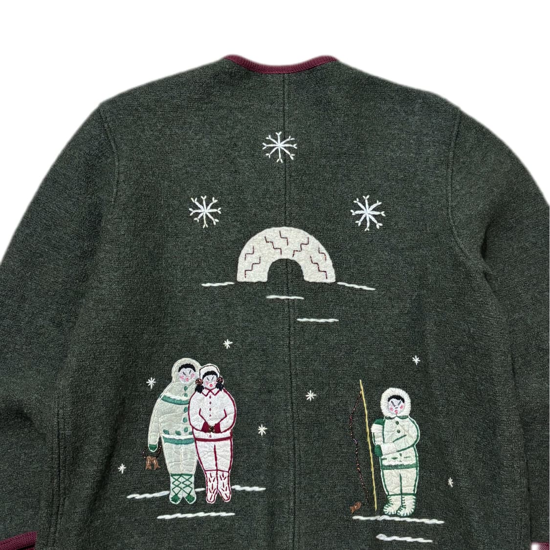 90s Blauenbock ITALY Boiled Wool Jacket 상품이미지5