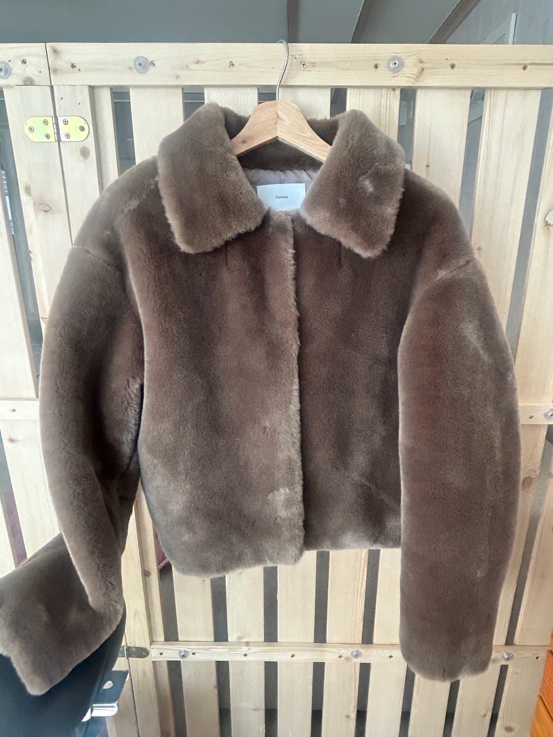커렌트 current 퍼자켓 fur jacket 상품이미지3