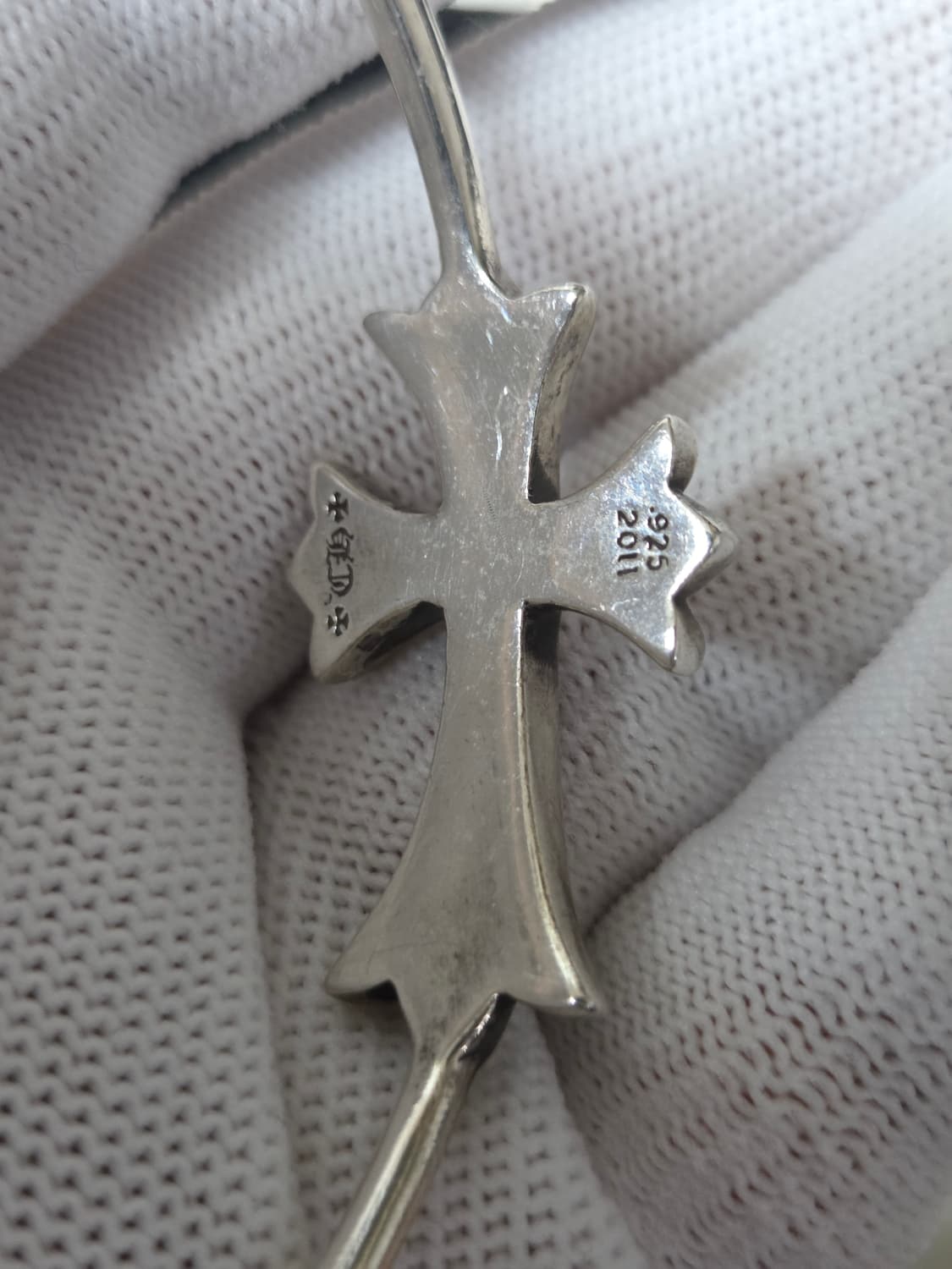 크롬하츠 크로스 뱅글 팔찌 상품이미지5